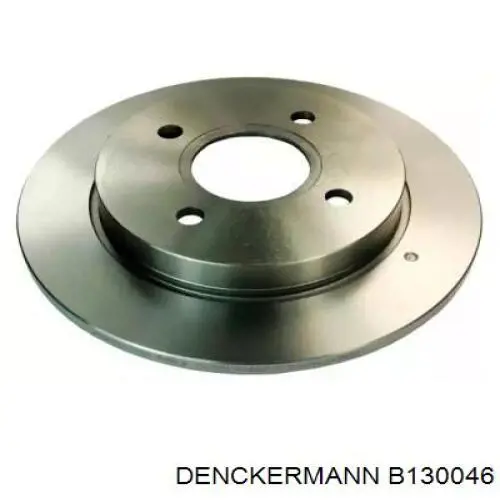 Диск тормозной задний Denckermann B130046