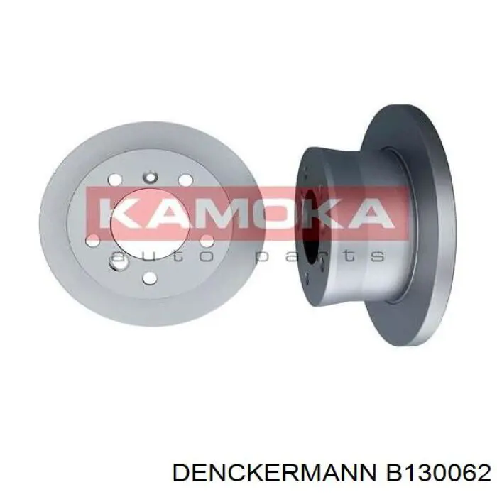 Купить B130062 Denckermann Диск тормозной задний