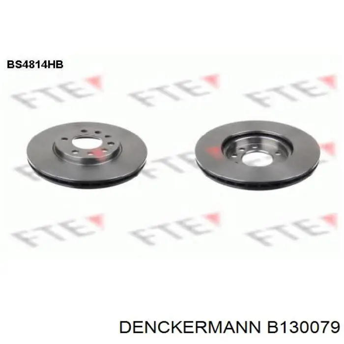Купить B130079 Denckermann Ротор тормозной