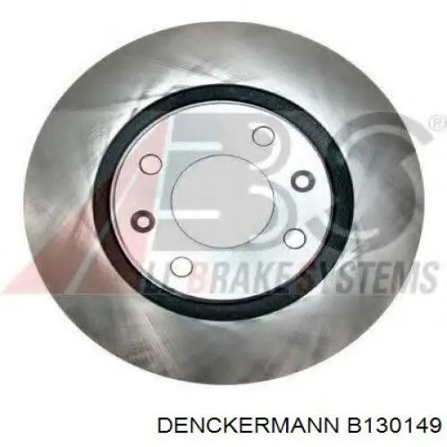B130149 Denckermann Диск тормозной передний