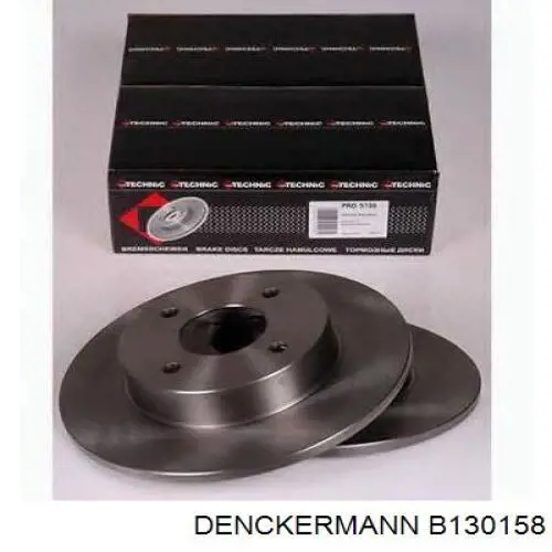 Задний тормозной диск Denckermann B130158 цена, от 29.02 USD