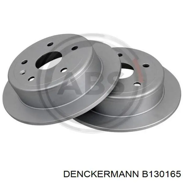 Задний тормозной диск Denckermann B130165 цена, от 26.69 USD