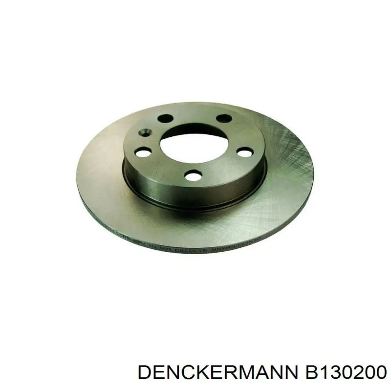 Disco de freno trasero B130200 Denckermann