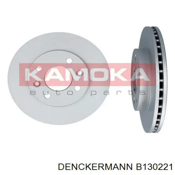 B130221 Denckermann Диск тормозной передний