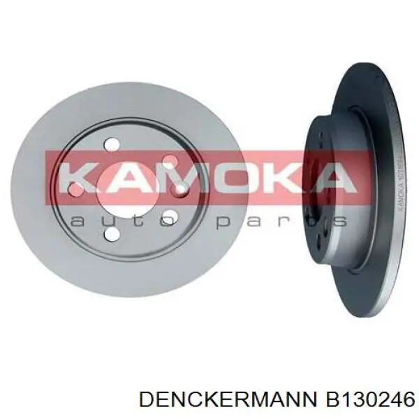 Задний дисковый тормоз Denckermann B130246