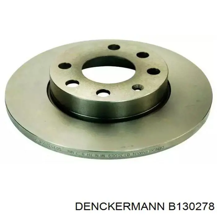 Задний тормозной диск Denckermann B130278 цена, от 22.62 USD