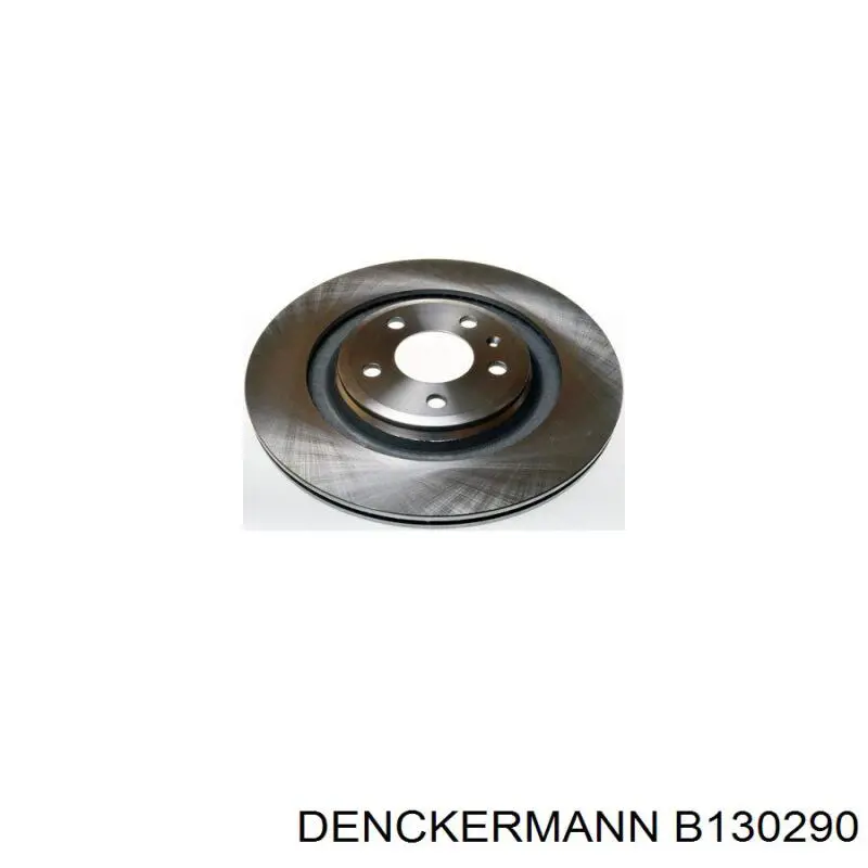 B130290 Denckermann диск тормозной задний
