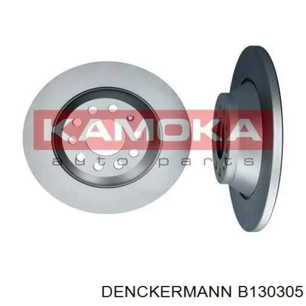 Купить B130305 Denckermann Диск тормозной задний