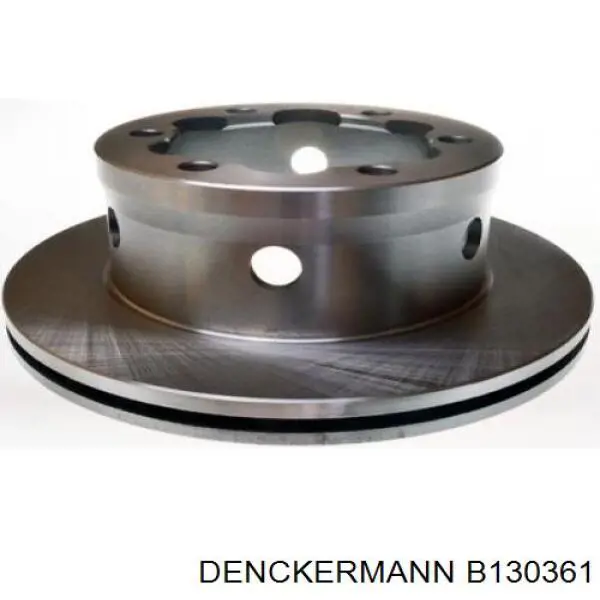 B130361 Denckermann диск тормозной задний