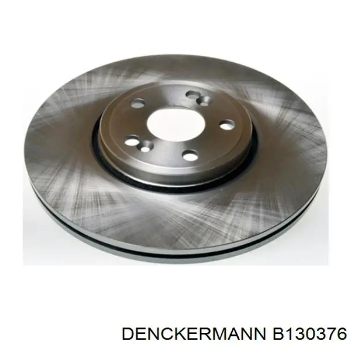 B130376 Denckermann Диск тормозной передний