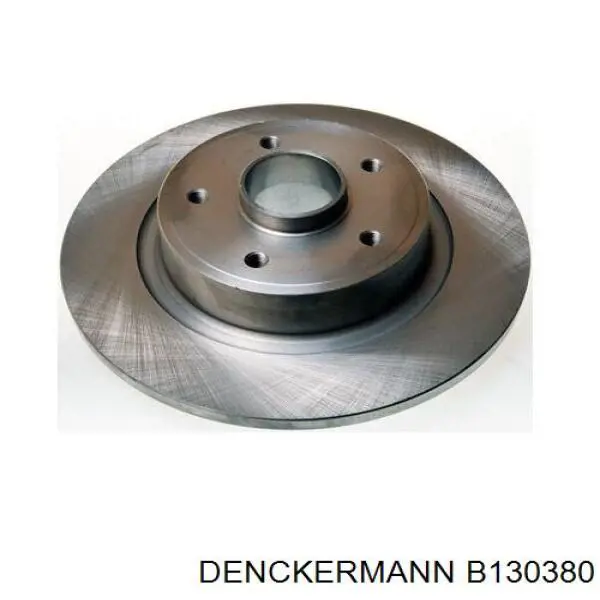 Disco de freno trasero B130380 Denckermann