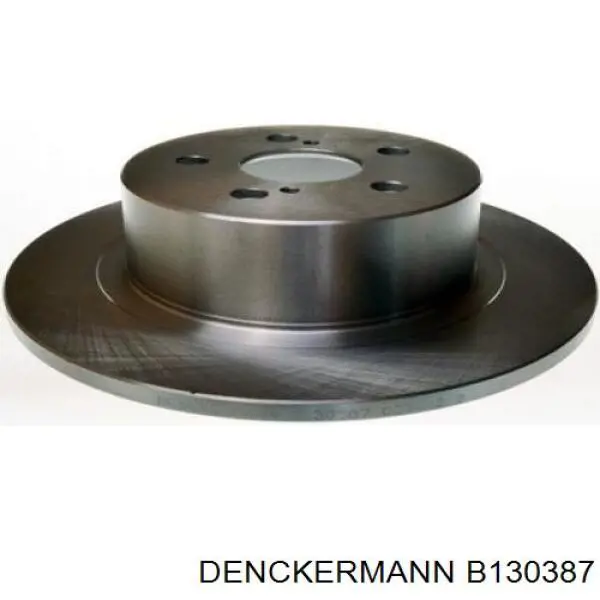 B130387 Denckermann диск тормозной задний