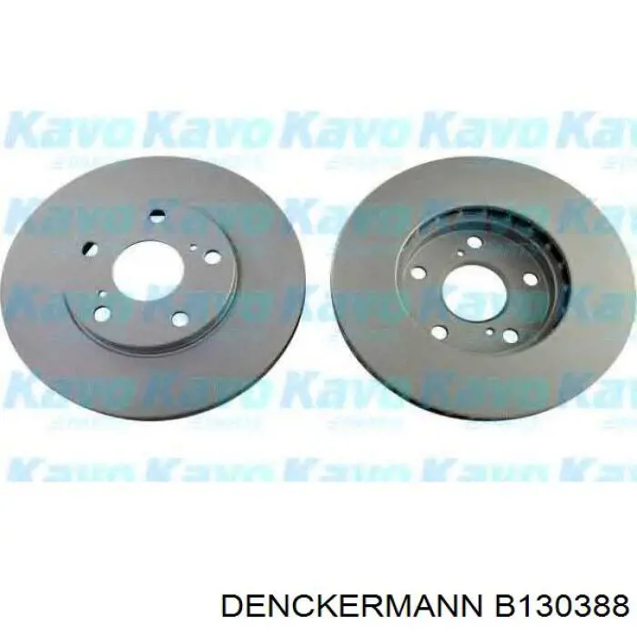 Передние тормозные диски B130388 Denckermann