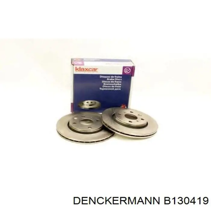 Тормоз дисковый передний Denckermann B130419 цена, от 23.15 USD