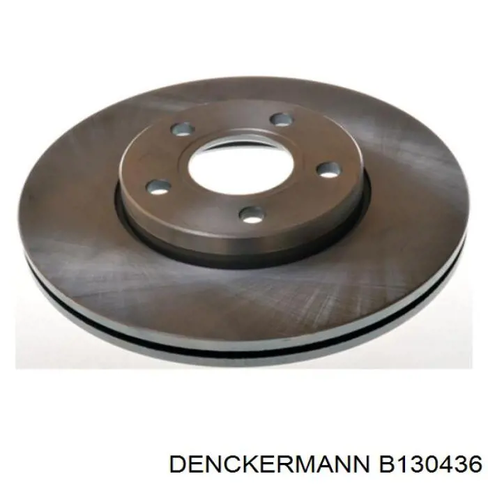 B130436 Denckermann Диск тормозной передний