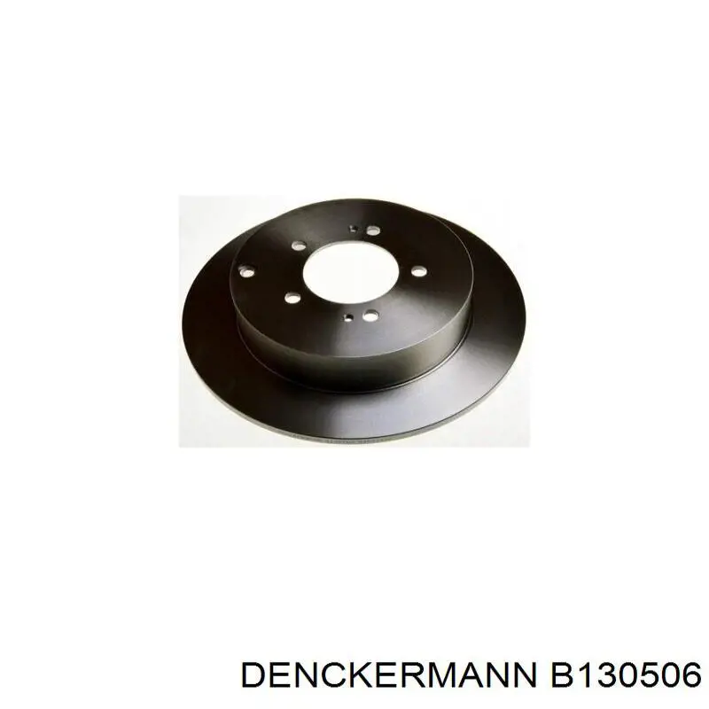 Купить B130506 Denckermann Диск тормозной задний
