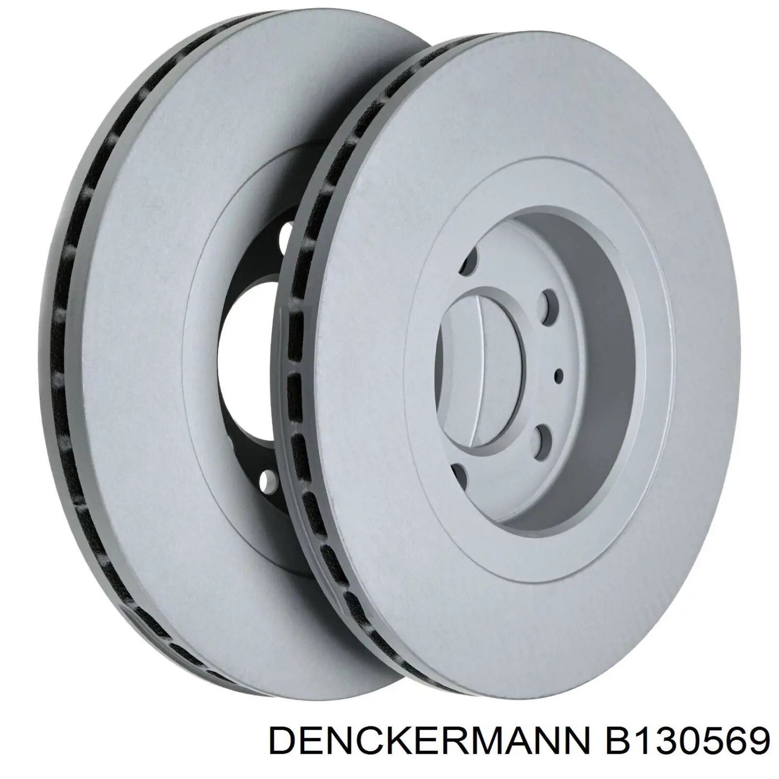 Передние тормозные диски B130569 Denckermann