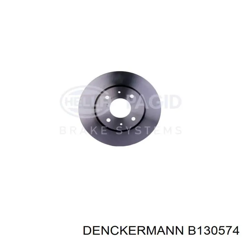 B130574 Denckermann Диск тормозной передний