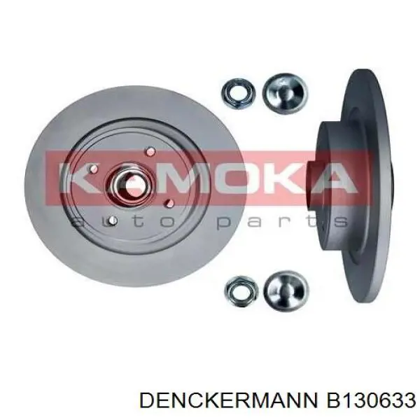 Задний тормозной диск Denckermann B130633 цена, от 64.31 USD