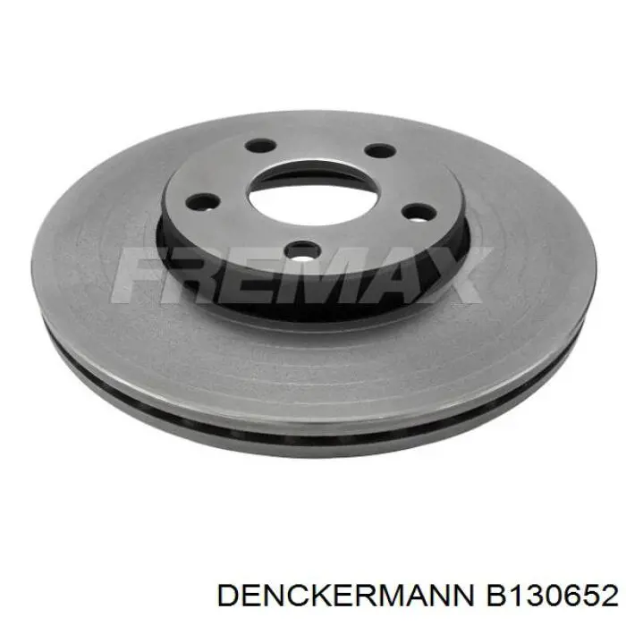 B130652 Denckermann Диск тормозной передний