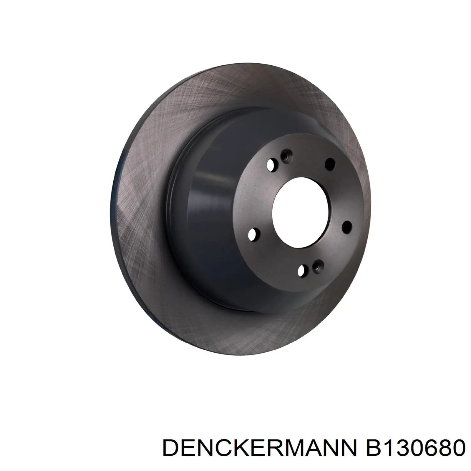 Купить B130680 Denckermann Диск тормозной задний