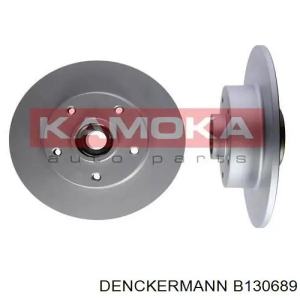 Купить B130689 Denckermann Диск тормозной задний