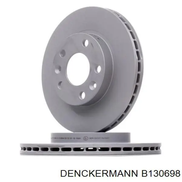 Передние тормозные диски B130698 Denckermann