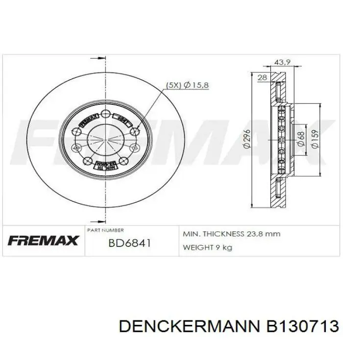 B130713 Denckermann