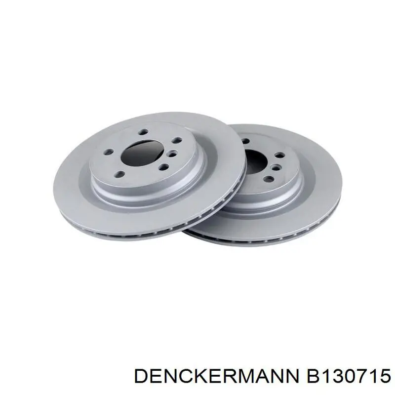 Купить B130715 Denckermann Диск тормозной задний
