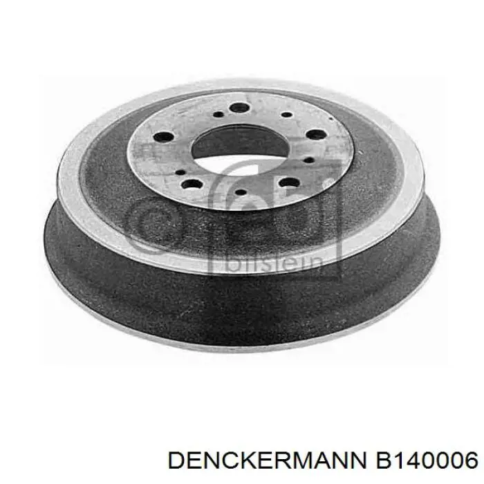 B140006 Denckermann барабан тормозной задний