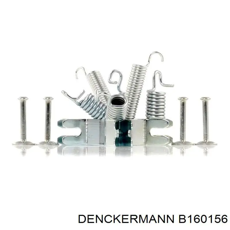 B160156 Denckermann Комплект монтажный задних барабанных колодок