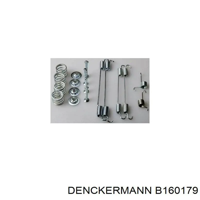 Установочный комплект задних барабанных колодок Denckermann B160179 цена, от 7.16 USD