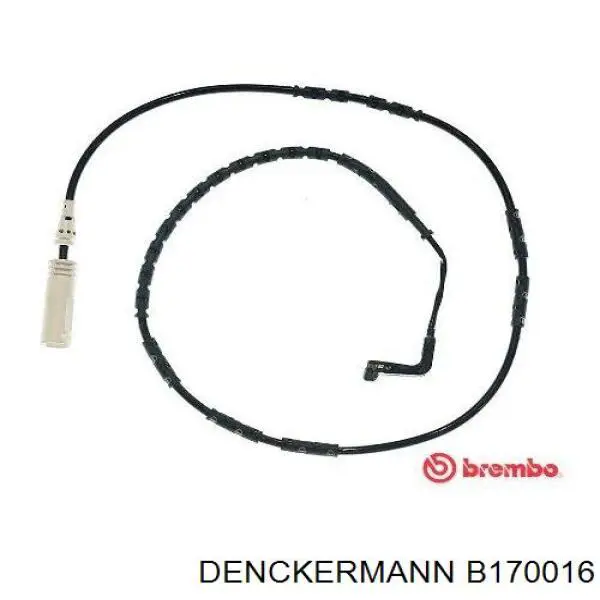 B170016 Denckermann sensor traseiro de desgaste das sapatas do freio