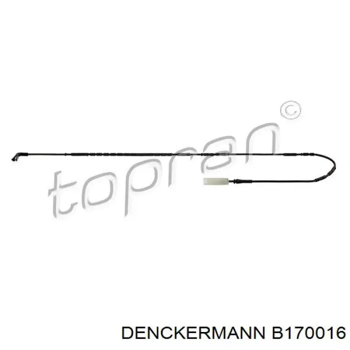 Датчик износа тормозных колодок, задний Denckermann B170016 цена, от 8.97 USD