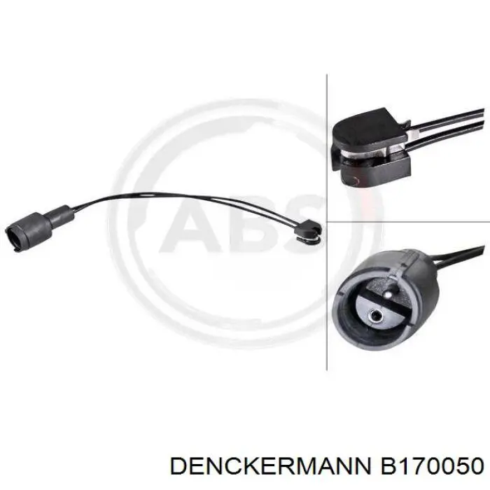 Датчик износа тормозных колодок передний B170050 Denckermann