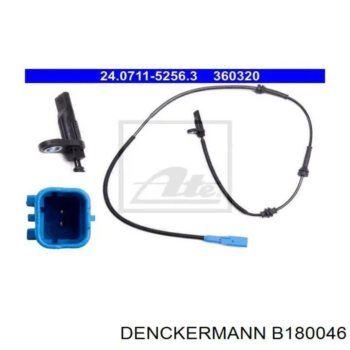 B180046 Denckermann датчик абс (abs передний)