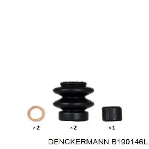 B190146L Denckermann суппорт тормозной задний левый