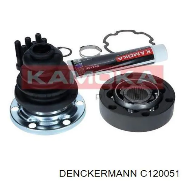 Шарнир угловых скоростей внутренний передний Denckermann C120051 цена, от 31.20 USD