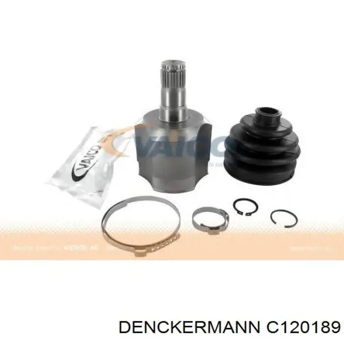 Шарнир угловых скоростей внутренний передний Denckermann C120189 цена, от 34.32 USD