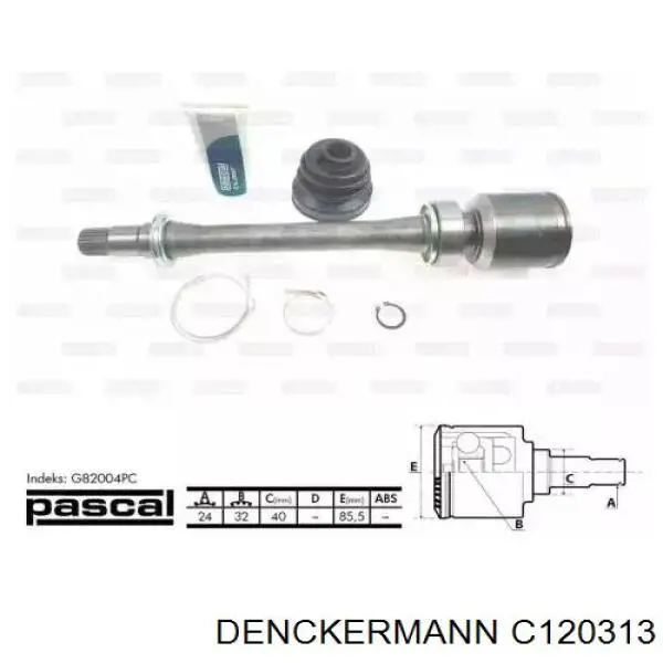 Шарнир привода внутренний Denckermann C120313 цена, от 68.48 USD
