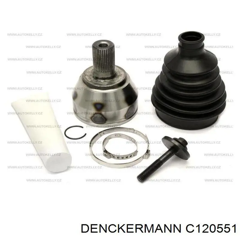 Шарнир угловых скоростей передний левый Denckermann C120551 цена, от 42.81 USD
