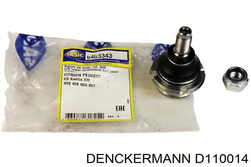Нижняя шаровая опора Denckermann D110014