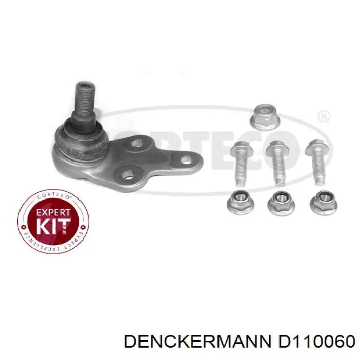 Сайлентблок заднего поперечного рычага D110060 Denckermann