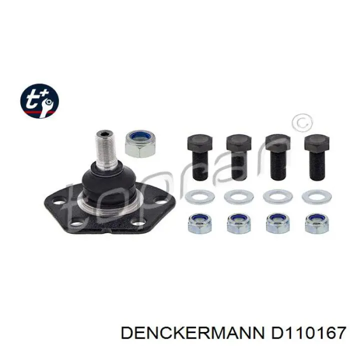 Шаровая опора, нижняя Denckermann D110167 цена, от 14.01 USD
