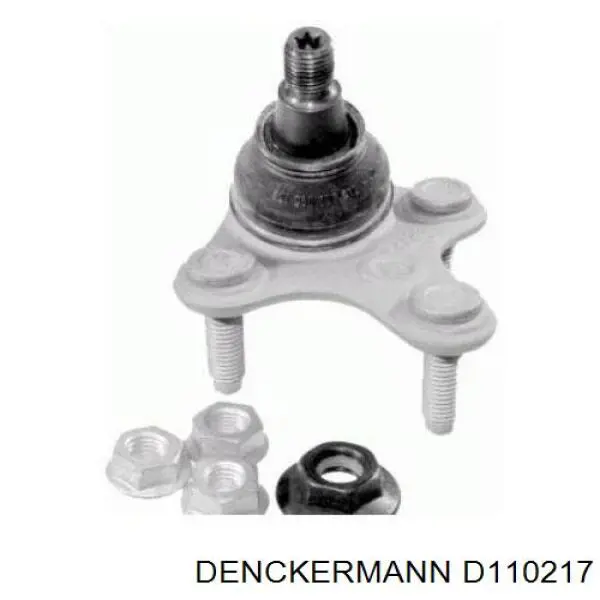 Нижняя левая шаровая опора Denckermann D110217 цена, от 9.36 USD