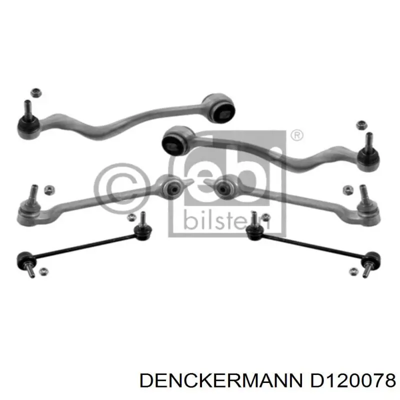Купить D120078 Denckermann Рычаг передней подвески верхний левый