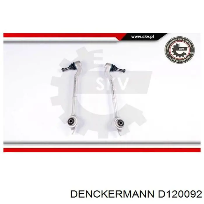 Левый рычаг передней нижней подвески Denckermann D120092 цена, от 30.78 USD