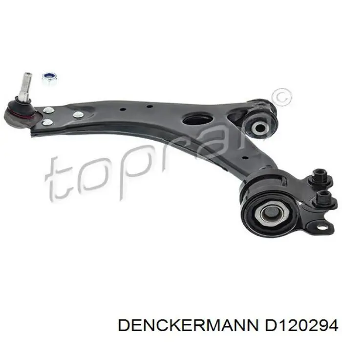 Левый рычаг передней нижней подвески Denckermann D120294 цена, от 52.63 USD