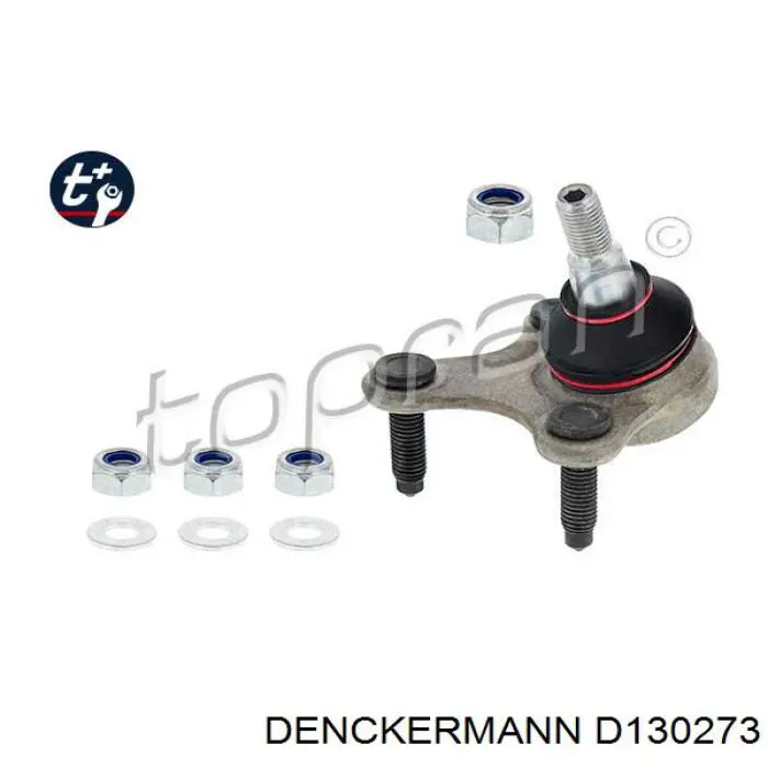 Нижняя правая шаровая опора Denckermann D130273 цена, от 10.23 USD