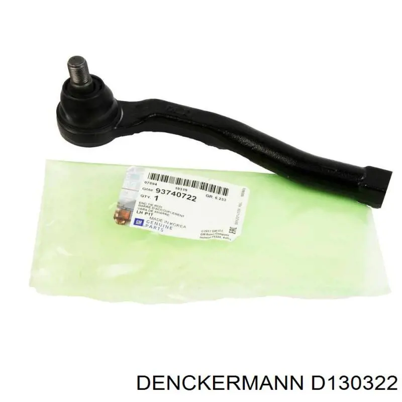 D130322 Denckermann Наружный наконечник рулевой тяги